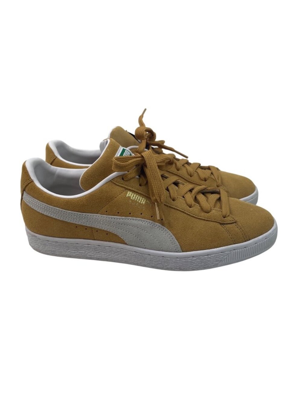 PUMA-Suede Classic 21 'Honey Mustard Athletic Shoes Sneakers Mens Size 10 - Picture 2 of 11